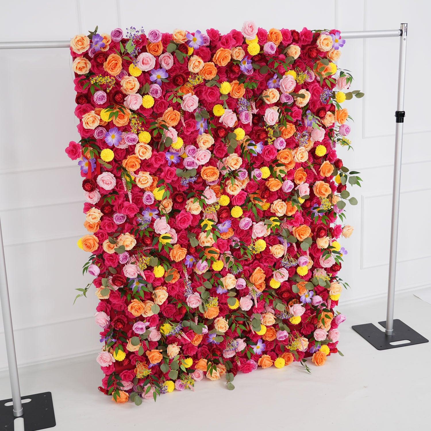 Artificial Colorful Wedding Flower Wall Decor Figure 10